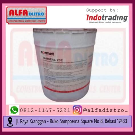 Jual Normet TamSeal 23E Polyurethane Liquid Membrane Exposed Bahan