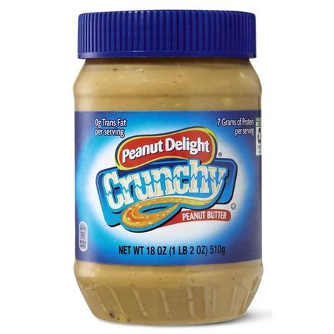 Peanut Delight Crunchy Peanut Butter (18 oz) - Instacart