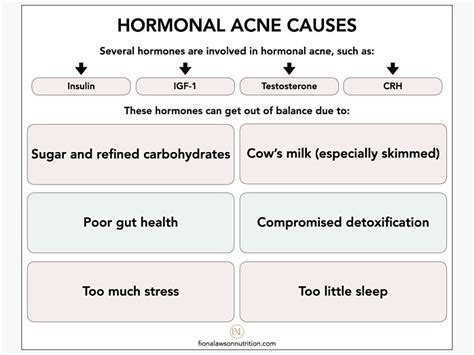 What Hormone Causes Acne Take Back Control 2021 Fiona Lawson