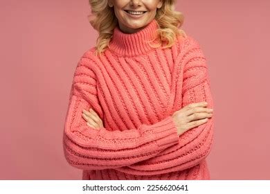 Attractive Caucasian 50s Mature Woman Holding Stock Photo 2256620549 Shutterstock