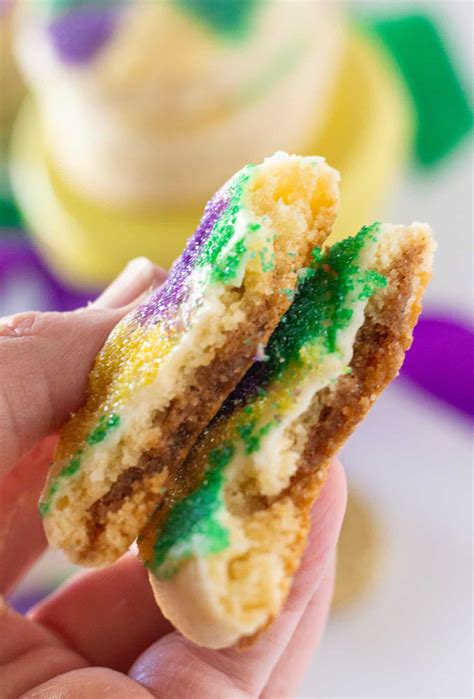 Easy Mardi Gras Cookie Recipe - Practically Homemade