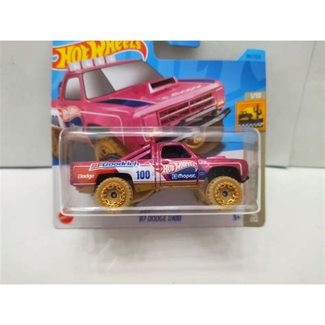 DODGE D 100 1987 PICKUP BFGOODRICH PINK 1 10 BAJA BLAZERS 1 64 HOT