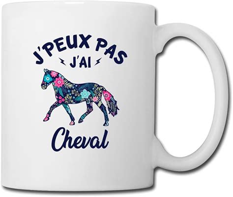 Amazon Fr Mug Cheval