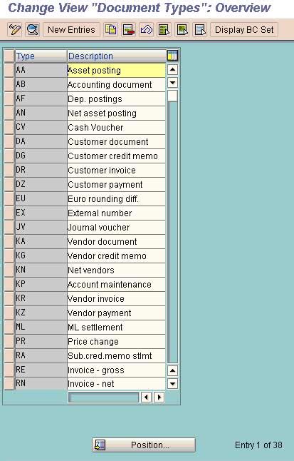 How To Define Document Types In Sap Fi