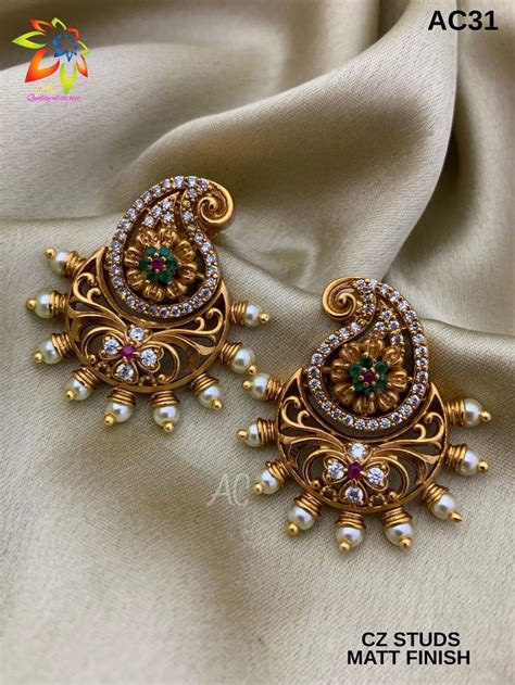 Pin By Arunachalam On Gold New Gold Jewellery Designs Gold Earrings