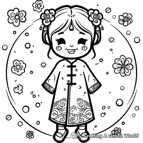 Chinese Coloring Pages Free And Printable