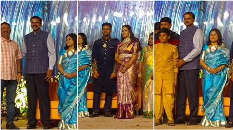 Jd Lakshmi Narayana Daughter Wedding Reception Jd Lakshmi Narayana