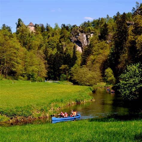 Kanuurlaub Deutschland Kajakurlaub Bayern Fränkische Schweiz