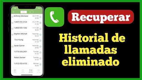 Como Recuperar Llamadas Eliminadas Fioricet