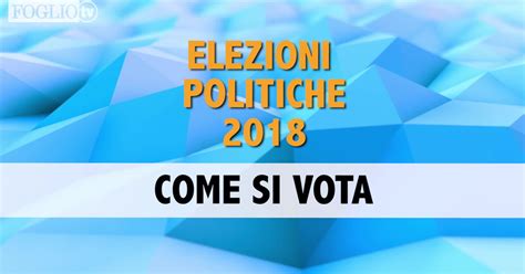 Come Si Vota Con Il Rosatellum Il Foglio