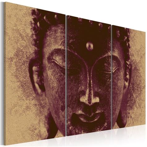 East Urban Home 3 Tlg Leinwandbilder Set Buddha Gesicht Wayfair De