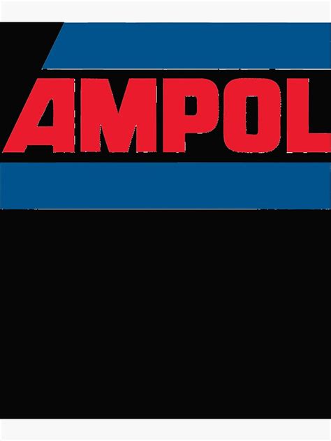 Póster MEJOR VENDEDOR Mercancía del logotipo de Ampol de Kerriorgan