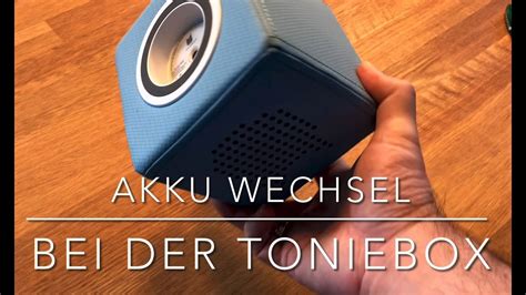 Akku Wechsel Bei Der Toniebox Changing The Toniebox Battery Youtube