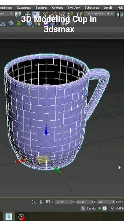 Cup Modeling In 3dsmax How To Model Cup Using Taper And Stretch