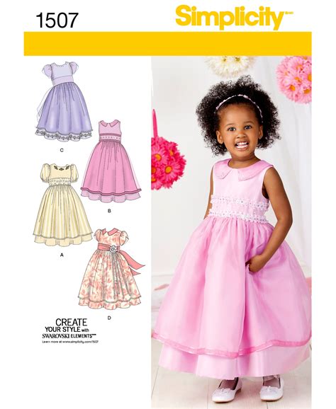 Sewing Pattern Flower Girl Dress Pattern Princess Dress Etsy