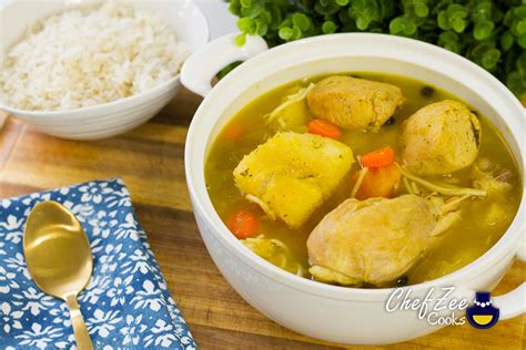 Sopa De Pollo Dominican Chicken Soup Chef Zee Cooks