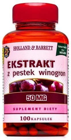 Holland Barrett Ekstrakt Z Pestek Winogron Mg Kaps Opinie I Ceny