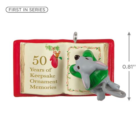 2023 Creature Was Stirring Hallmark Miniature REPAINT Ornament - Hooked on Hallmark Ornaments