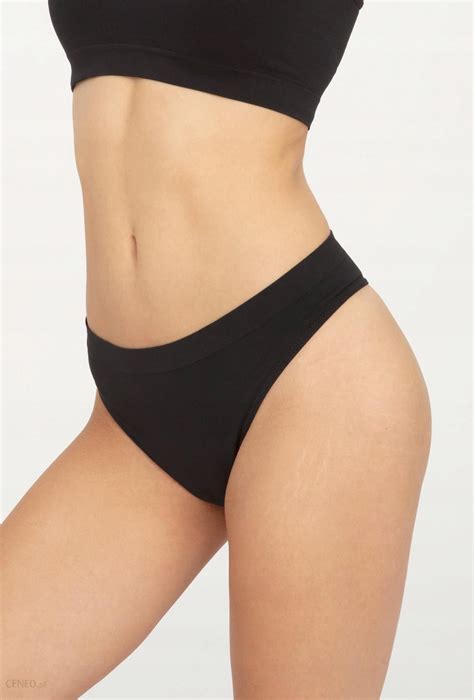 Stringi Bezszwowe Gatta String Basic Black L Ceny I Opinie Ceneo Pl