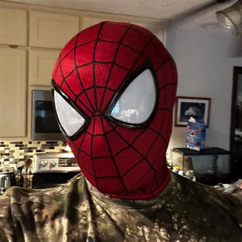 Customized Miles Morales Spiderman Mask Cosplay Spiderman Mask