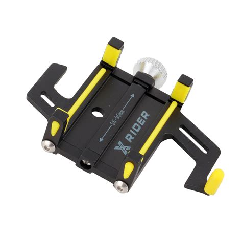 Aluminiowy uniwersalny uchwyt rowerowy na telefon montowany do