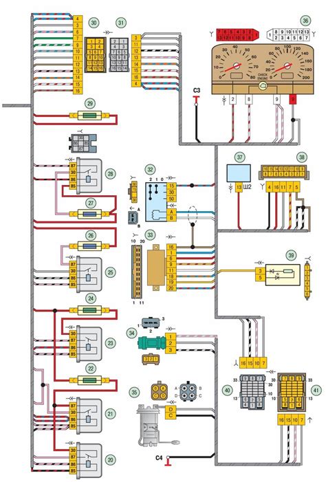 Электрическая Схема 2123 - tokzamer.ru