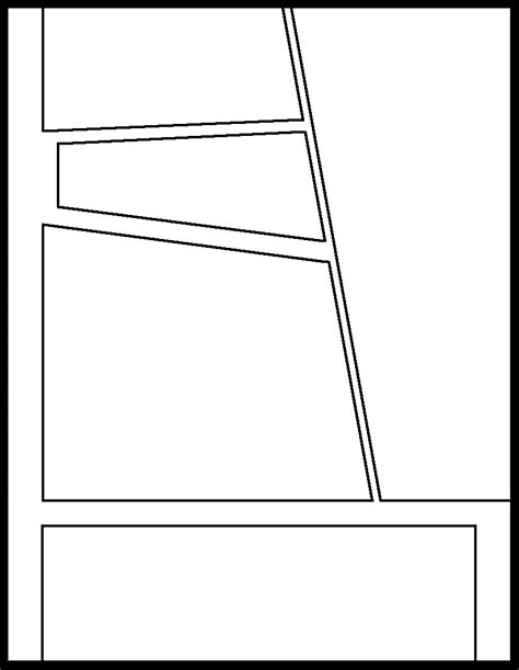 Manga Template 61 By Comic Templates On Deviantart