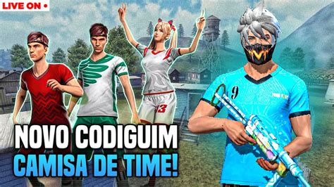 FREE FIRE AO VIVO LIVE ON JOGANDO DIÁRIO FT WHISKY SORTEIO