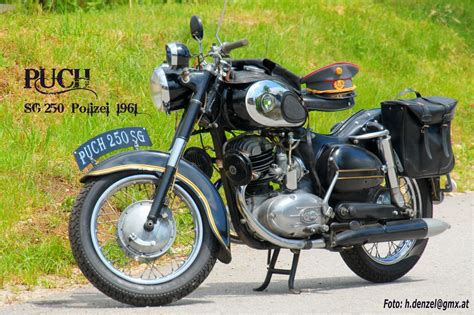 Puch 250 SG Polizei 1961 Alte motorräder Motorrad Moped