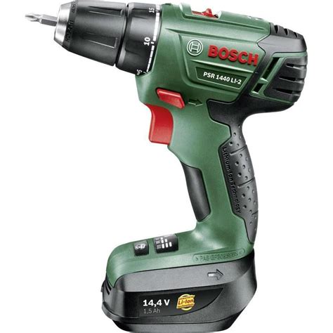 Аккумуляторная дрель-шуруповерт Bosch PSR 1440 LI-2 0.603.9A3.020 ...