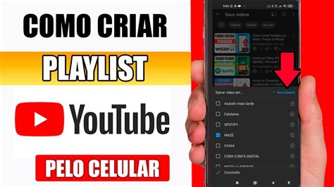 Como Criar Playlist no Youtube Passo a Passo RÁPIDO YouTube