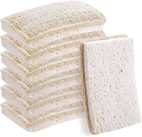 Amazon Natural Loofah Kitchen Sponge Pack Natural Sponges