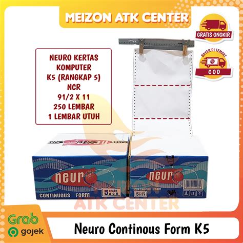 Jual Neuro Continous Form X Ply K Neuro Ncr Kertas