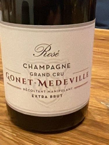 Gonet Médeville Extra Brut Rosé Champagne Grand Cru Vivino US