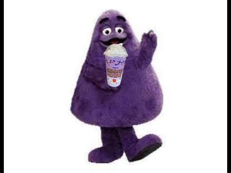 Grimace Drinks The Grimace Shake Youtube