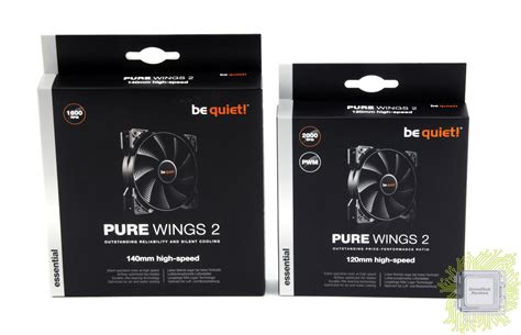 Обзор вентиляторов be quiet! Pure Wings 2 High-Speed (120 и 140 мм ...