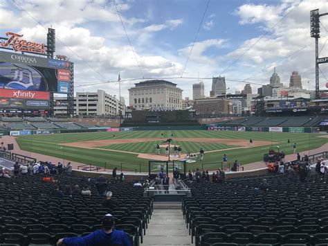 Comerica Park Seating Chart Mezzanine Elcho Table