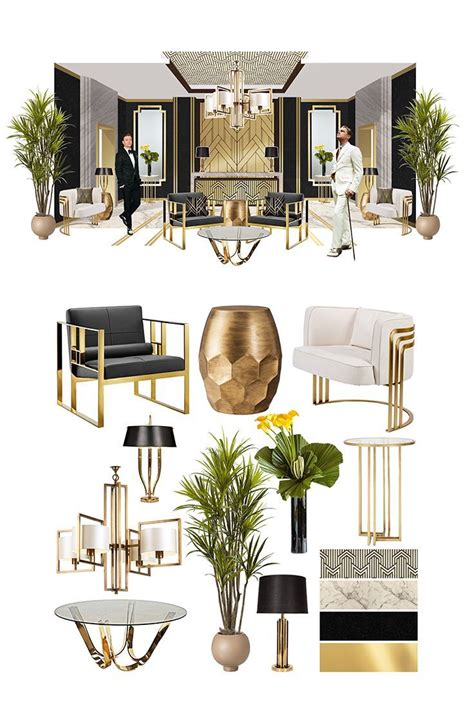 Art Deco Moodboard Artofit