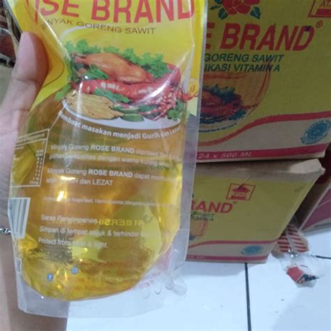 Jual Minyak Goreng Rose Brand Standing Pouch 500ml 1pc Shopee Indonesia