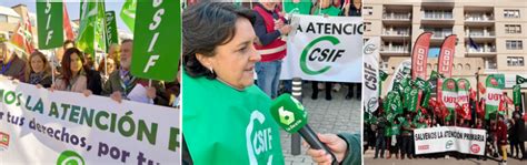 CSIF CSIF Sanidad se moviliza en Almería Córdoba Granada Huelva