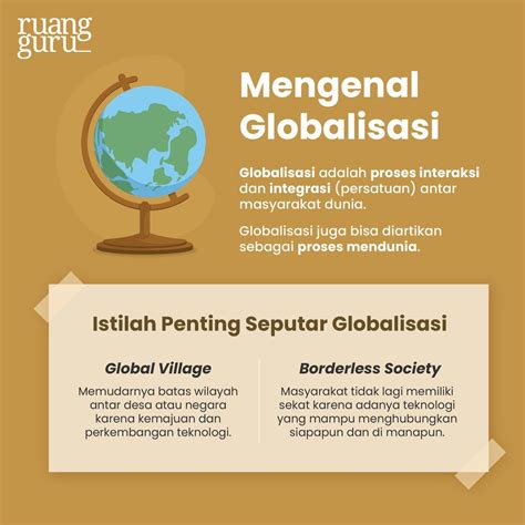 Pengertian Dan Karakteristik Globalisasi Sosiologi Kelas