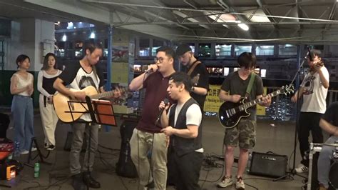 浮誇 愛到荼蘼 Cover By Darren X Shuttle Busk 尖沙咀碼頭busking 20190525