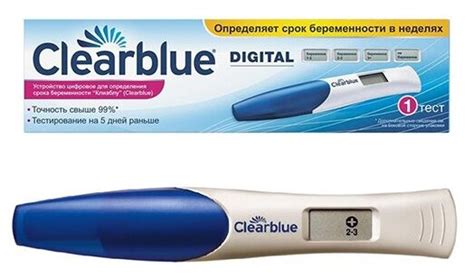 Тест на беременность клеар блю цифровой купить — купить по низкой цене ...