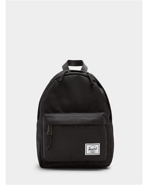 Herschel Supply Co Classic Ecosystem Tm Mini Backpack In Black Lyst