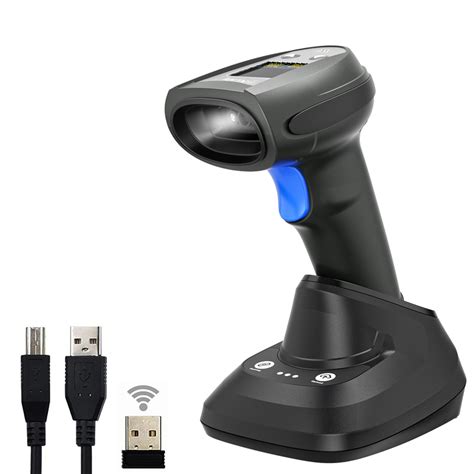 Wireless Barcode Scanner with Multi-Language Display - Boost Efficiency ...