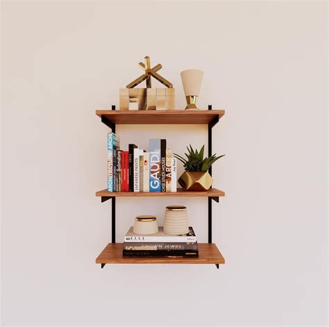 Wall Mounted Shelving Units - 3 Shelf Wood – Modern Shelving