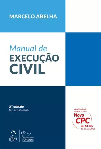 Baixar Livro Manual De Execu O Civil Marcelo Abelha Pdf Epub Mobi