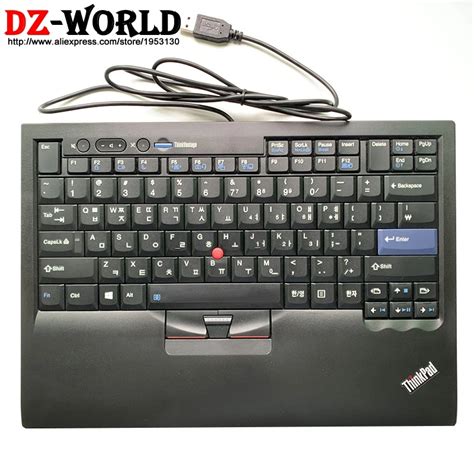 Original New For Lenovo ThinkPad KR Korean USB Keyboard With Pointing