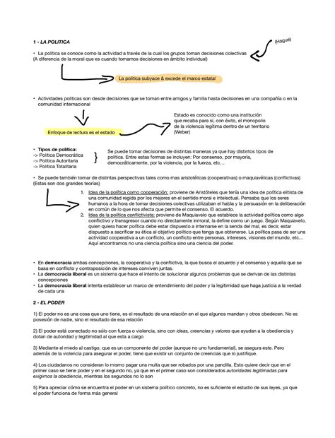 La politica El poder y la legitimidad - 1 - LA POLITICA La politica se