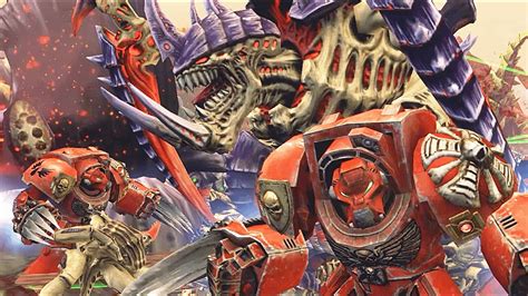 Blood Angels Terminators Vs Tyranids Astartes Mod Warhammer